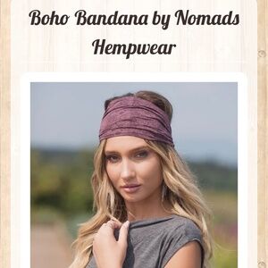 NWT NomadscHempwear Boho Bandanna